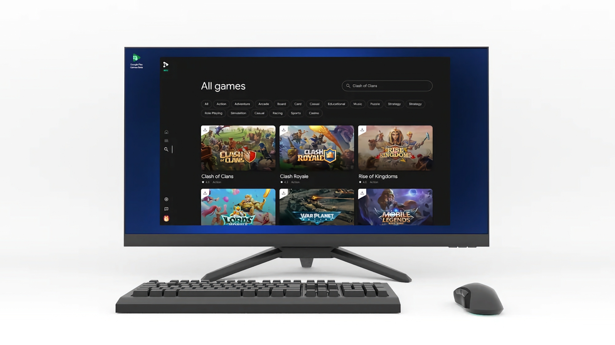Prise en charge des manettes de jeu et résolution 4K : Google a mis à jour Play Games pour PC