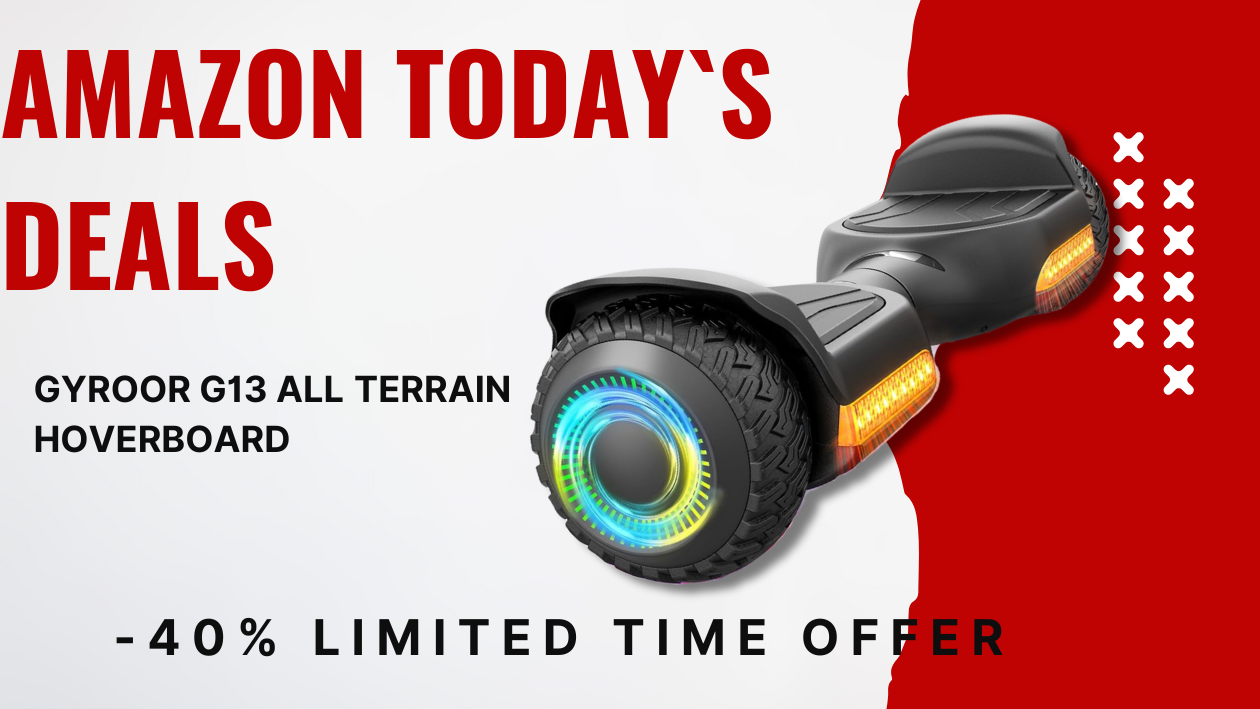 Unlock Big Savings on the High-Tech Gyroor G13 e-Scooter!