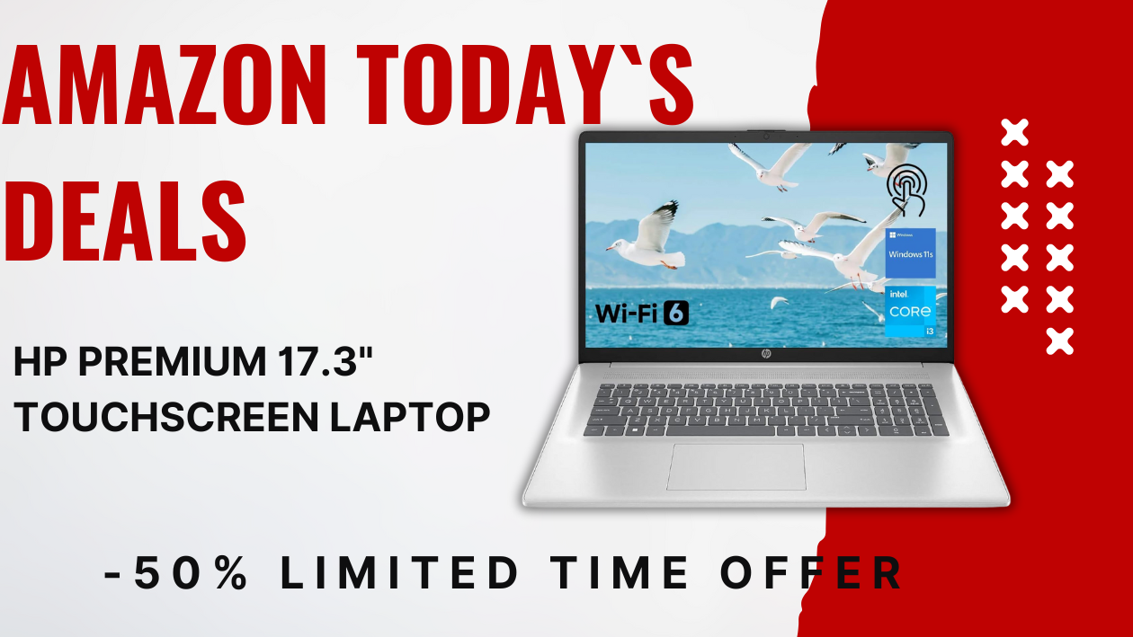 Explore Unbeatable Deals on HP Premium 17.3" Touch Laptops!