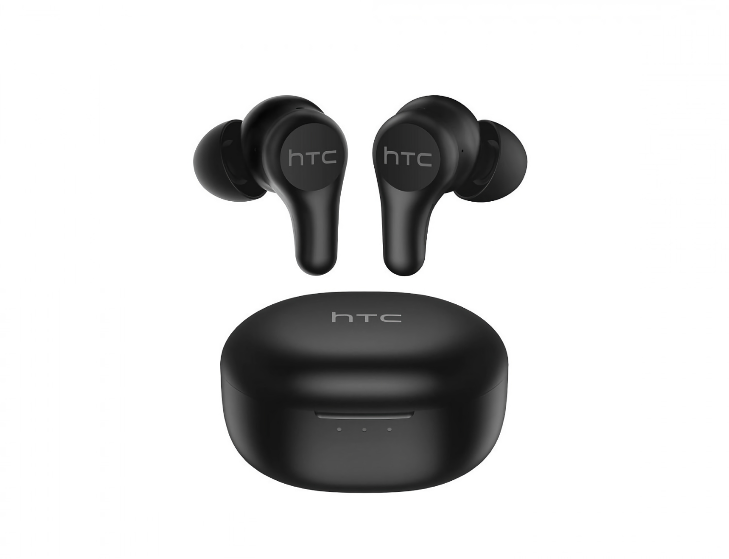 HTC True Wireless Earbuds Plus : support ANC, protection IPX5 et jusqu'à 24 heures d'autonomie pour 80 €