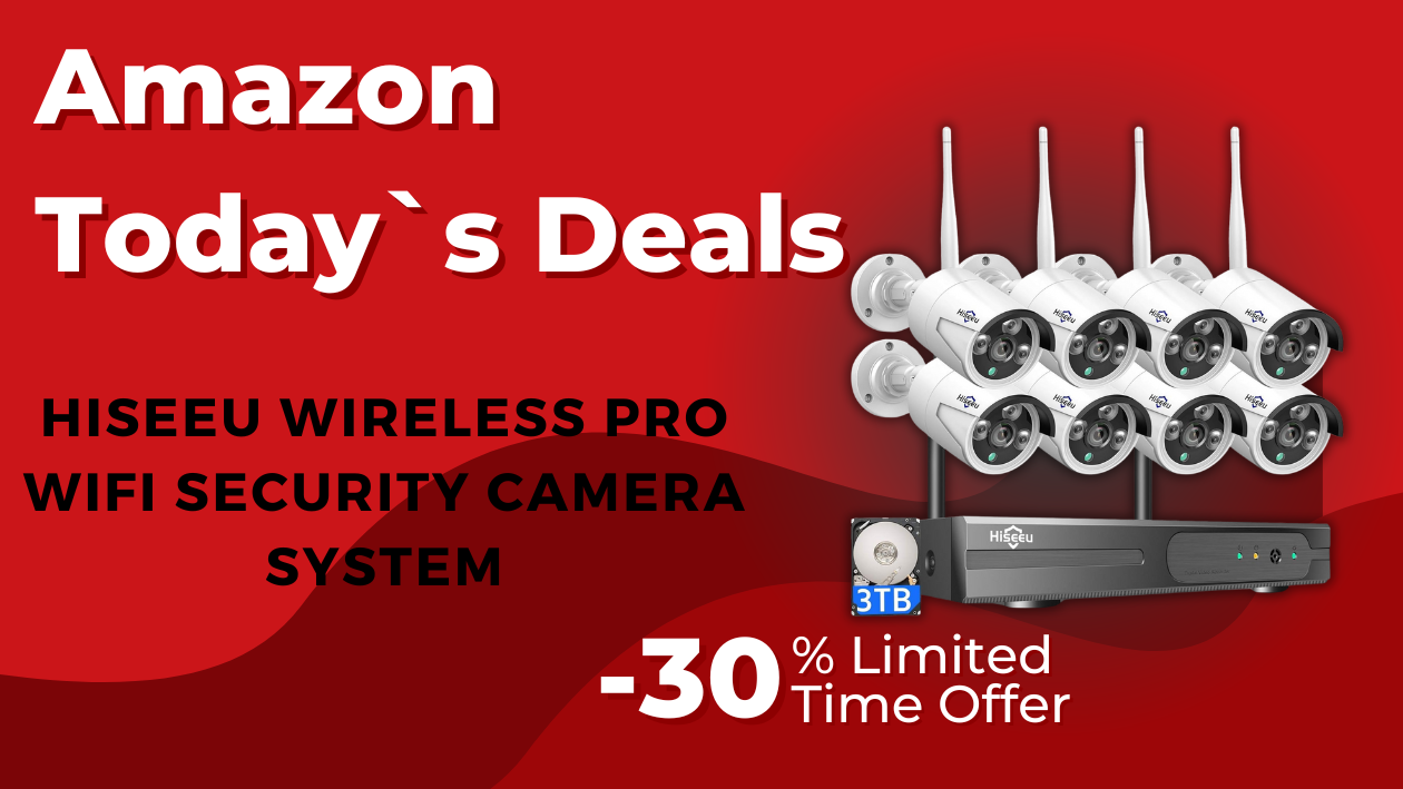 Unlock Next-Gen Security: Hiseeu Wireless Pro System Sale!
