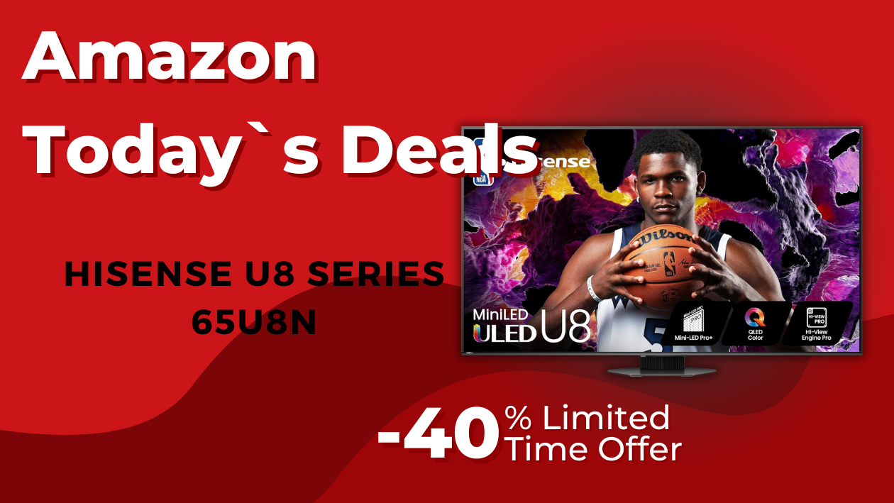 Discover Stunning Clarity: Hisense 65" U8N Now at a Discount!