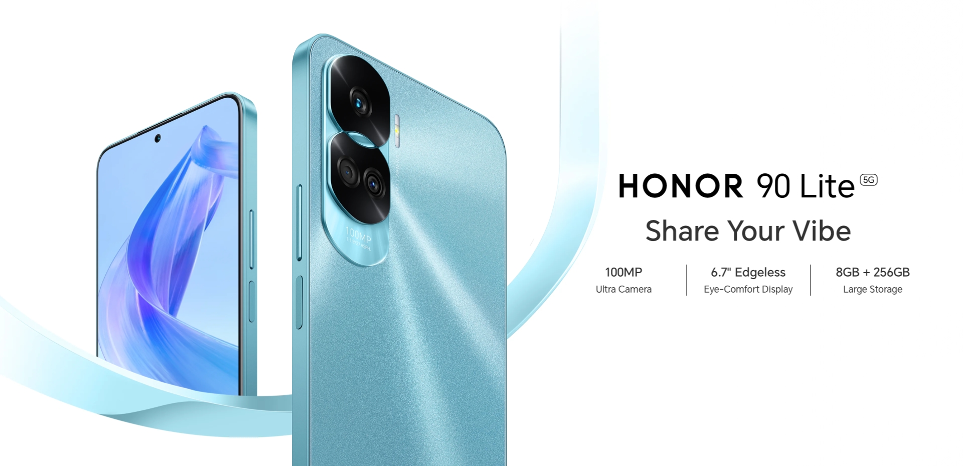 Honor 90 Lite : Puce Dimensity 6020, appareil photo 100 MP et batterie 4500 mAh avec charge 35W