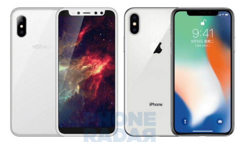 Китайцы выпустили клон iPhone X раньше, чем Apple