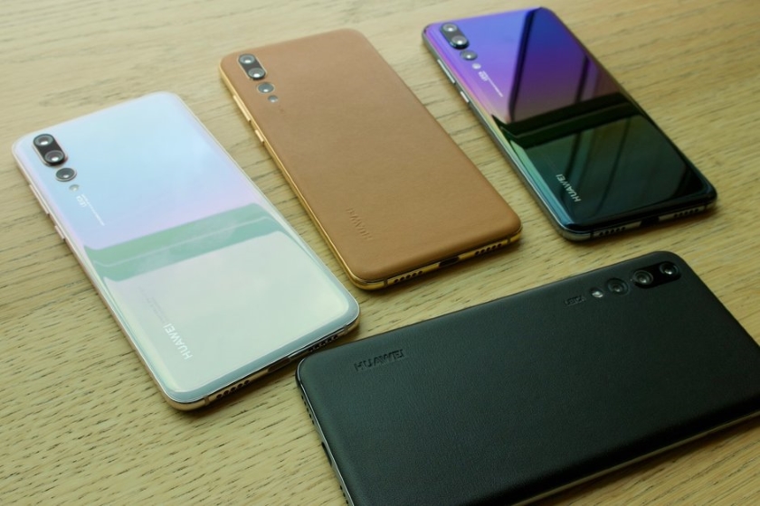 Huawei показала флагман Huawei P20 Pro в четырёх новых расцветках