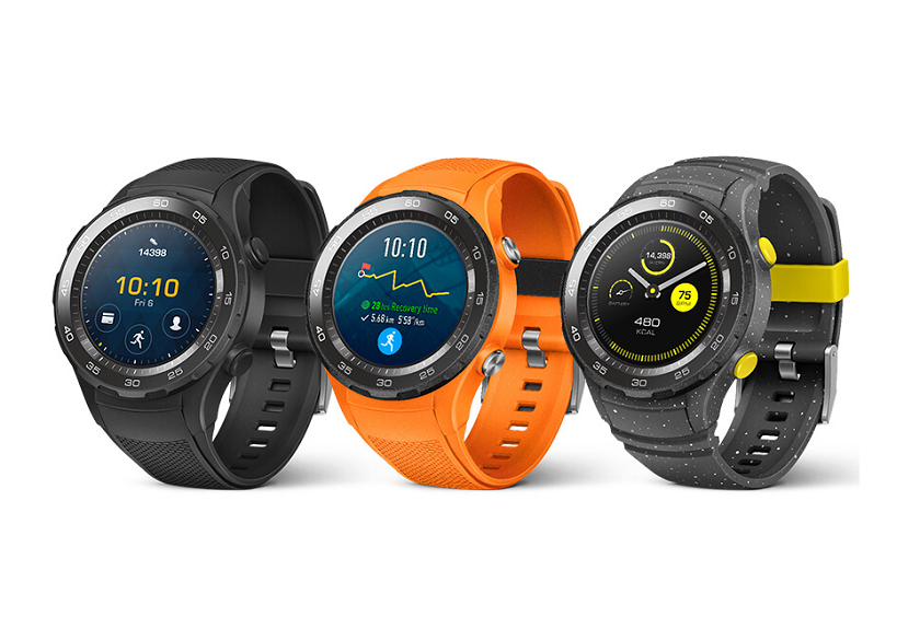 Huawei Watch 2 получили спортивный дизайн и слот под SIM-карту