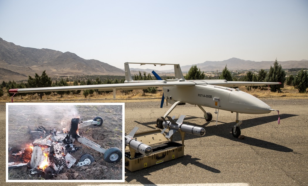 Les Russes en Crimée abattent leur propre drone Mohajer-6 en le faisant passer pour un drone ukrainien