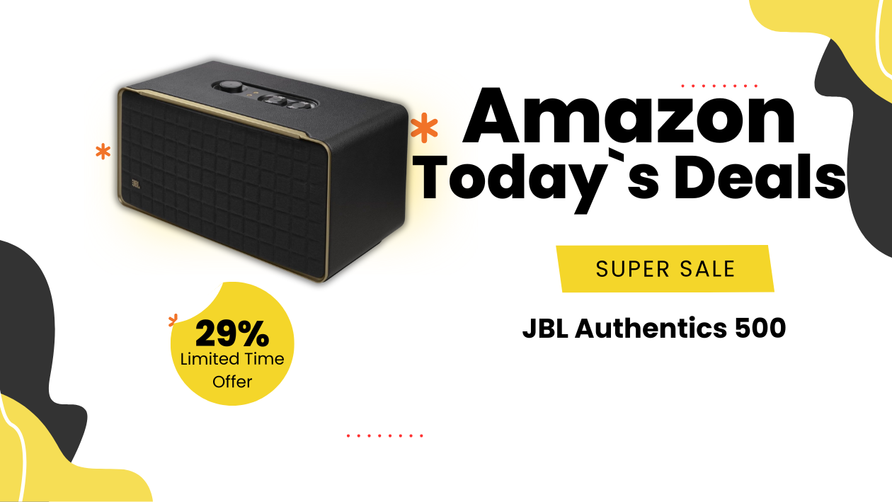 Unleash the Sound: Exclusive Offer on JBL Authentics 500