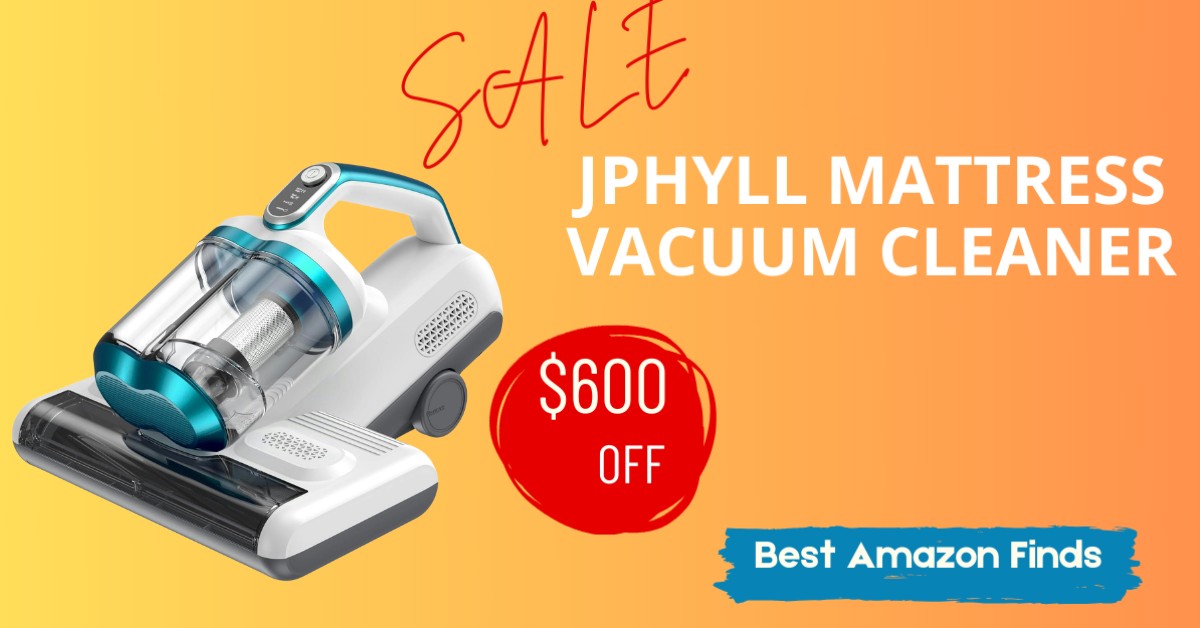 JPHYLL Mattress Vacuum Cleaner - Limited time deal $600 Off!