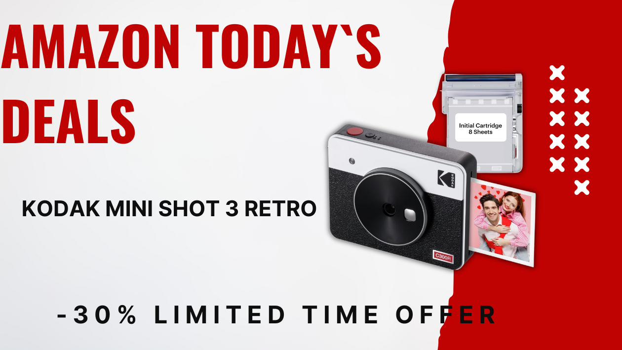 Uncover the Magic of Instant Photos: KODAK Mini Shot 3 Discounts Await!
