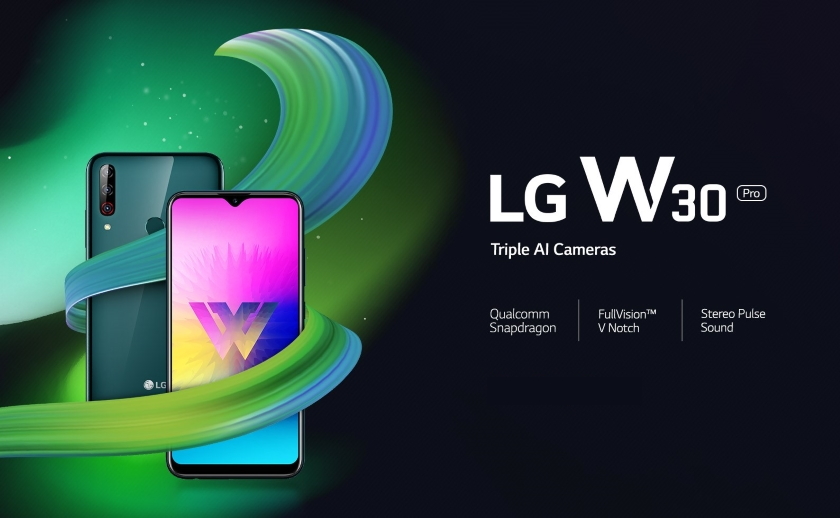 Бюджетник LG W30 Pro із IPS-екраном, чіпом Snapdragon 632, потрійною камерою та батареєю на 4050 мАг оцінили у $176