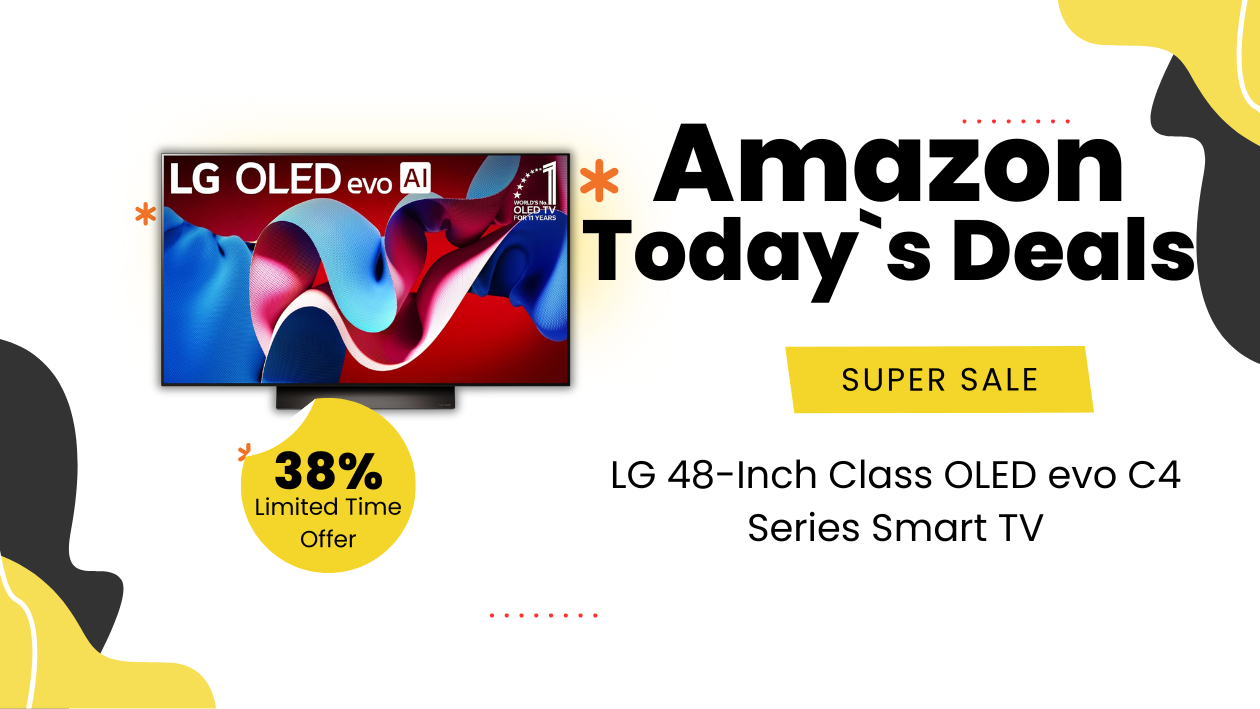 LG Unleashes Stunning Visuals with the New 48" OLED evo C4 Smart TV!