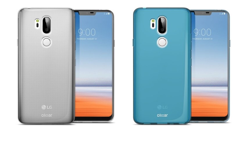В сети появились рендеры LG G7 в чехлах Olixar