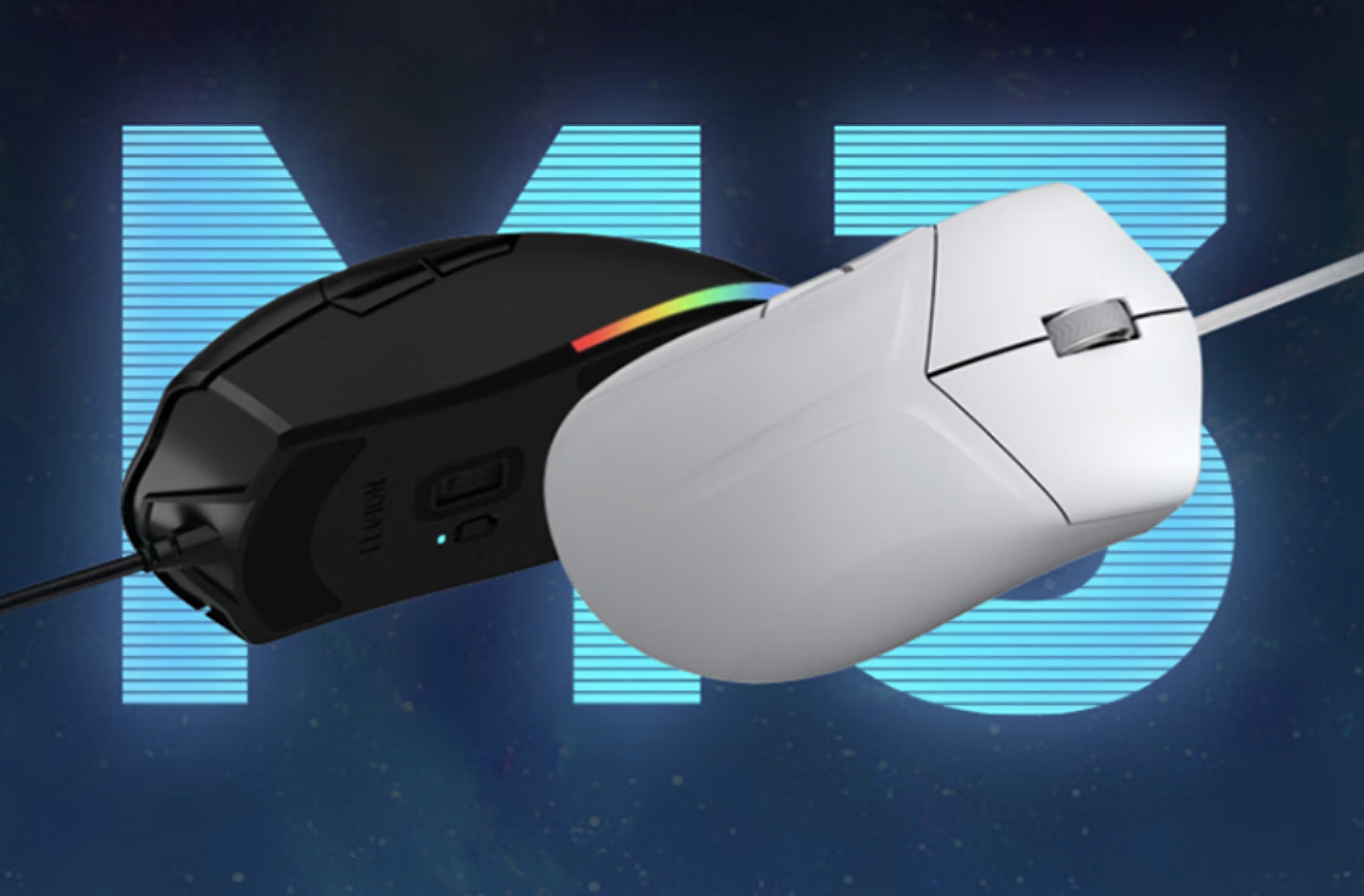 Lenovo Legion M3 : Souris filaire de jeu avec rétroéclairage RVB pour 12 $.