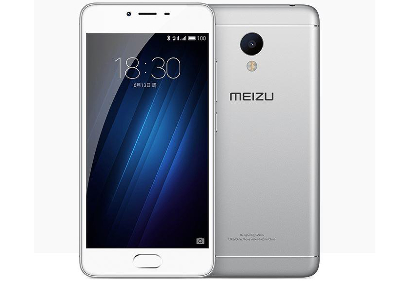Представлен 5-дюймовый металлический Meizu M3S с дактилоскопическим сканером