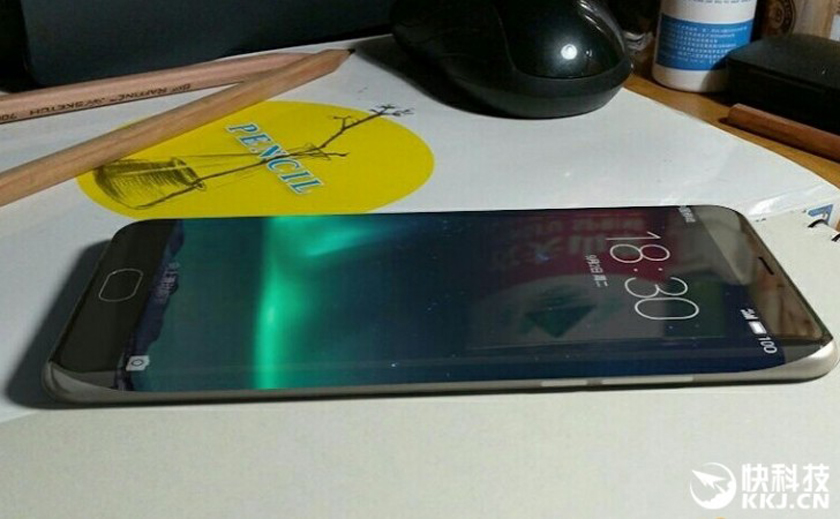 Meizu Pro 6 Edge или Pro 7 с изогнутым дисплеем на фото