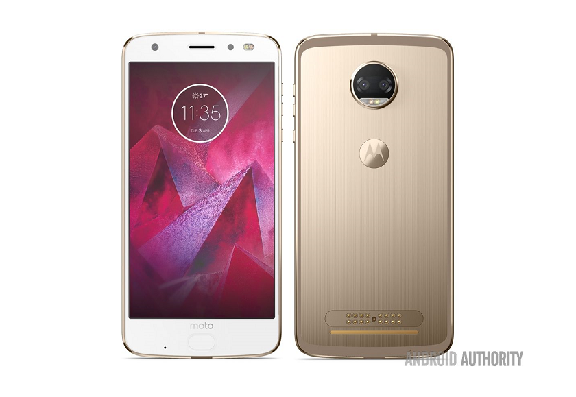 Moto Z2 Force  показался на официальном рендере