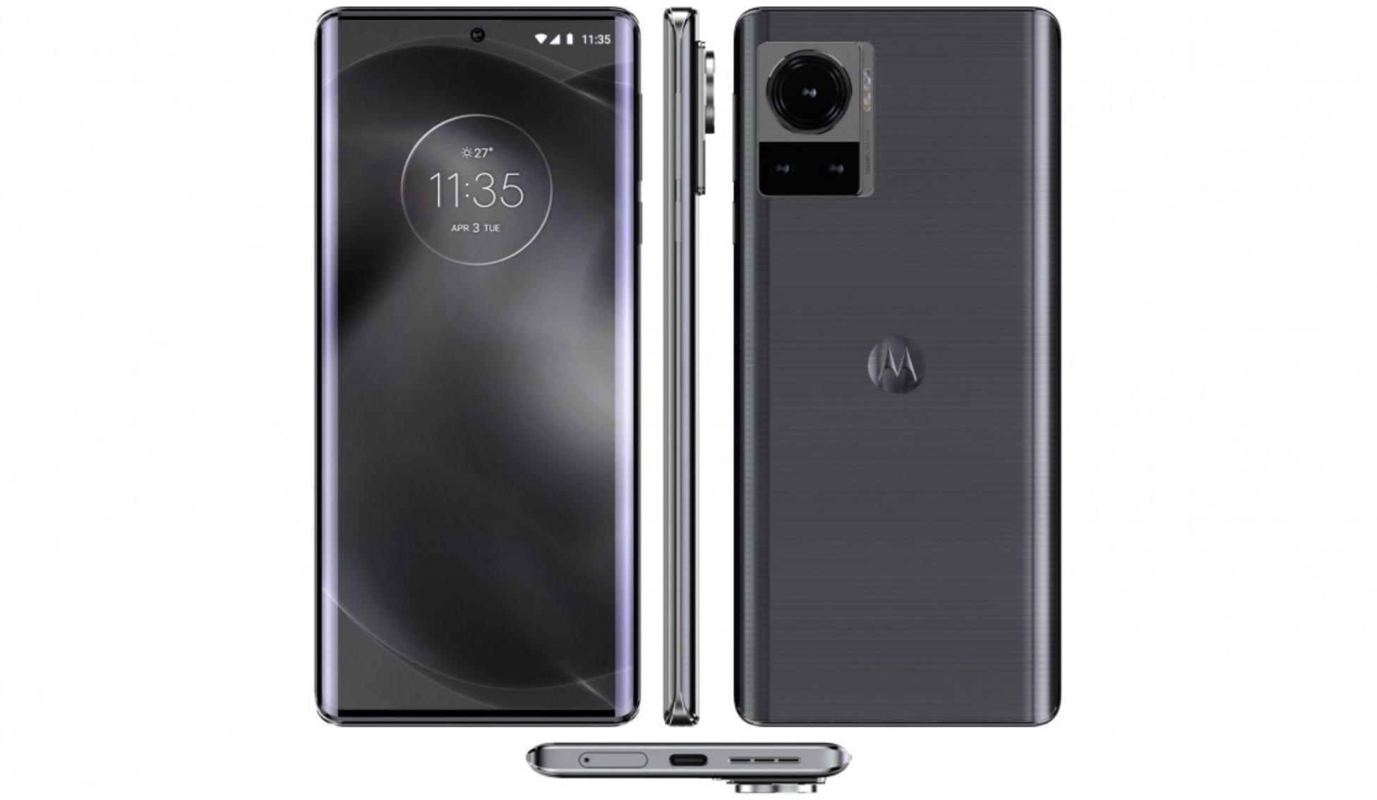 La triple caméra Motorola X30 Pro obtiendra des longueurs focales inhabituelles
