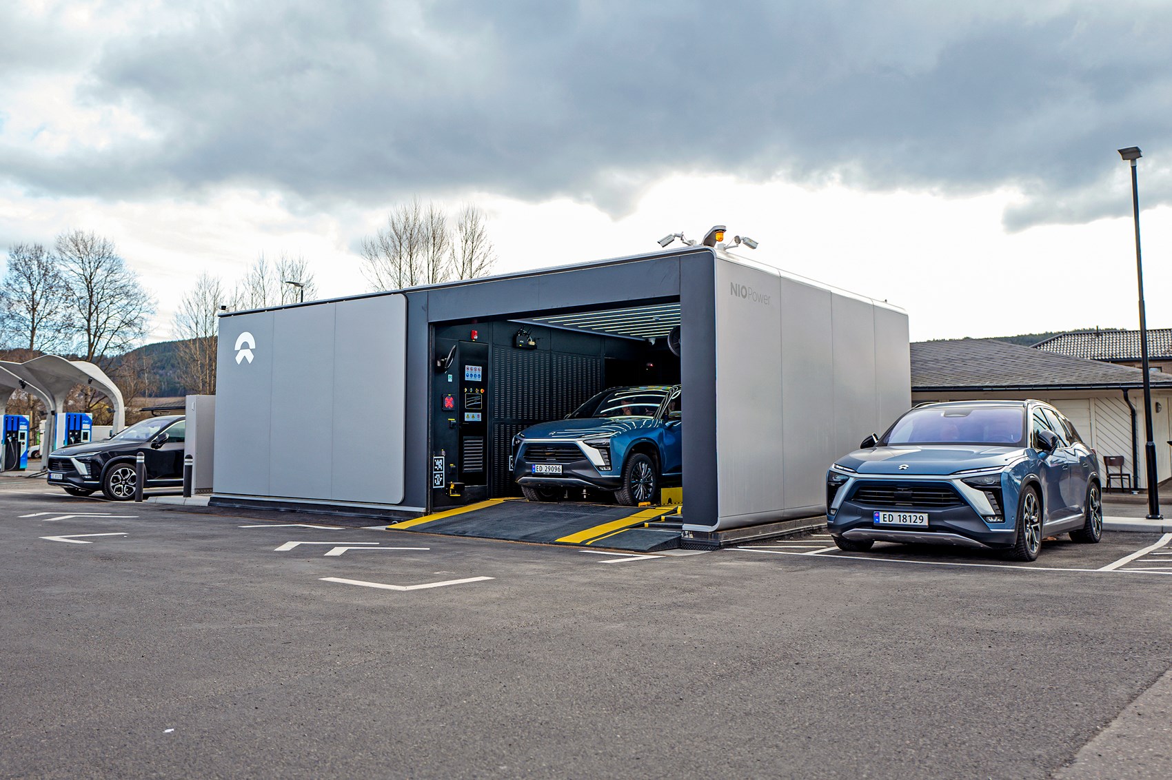 NIO et Shell lancent la première station de remplacement de batteries pour voitures électriques en Europe