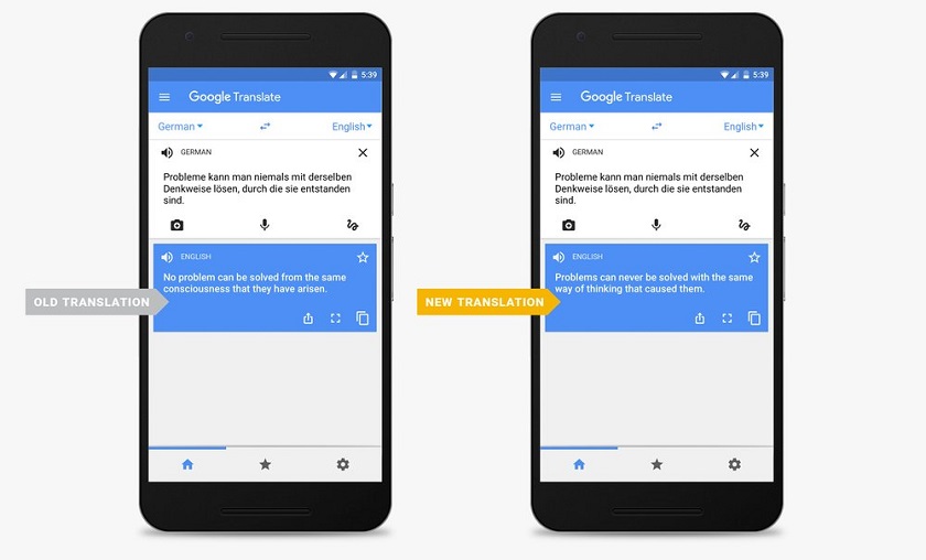 Google Translate научили лучшему переводу