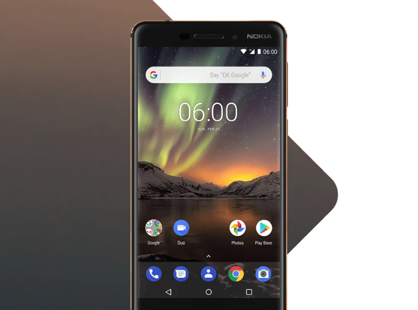 Nokia 6.1 начала обновляться до Android 9 Pie