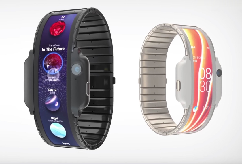 Nubia презентує на MWC 2019 носимий пристрій зі складаним дисплеєм