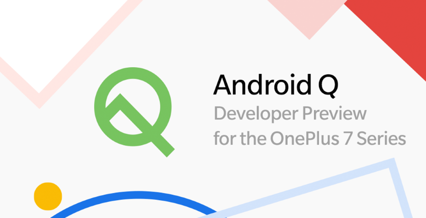 OnePlus 7 та OnePlus 7 Pro отримали Android Q Developer Preview 2