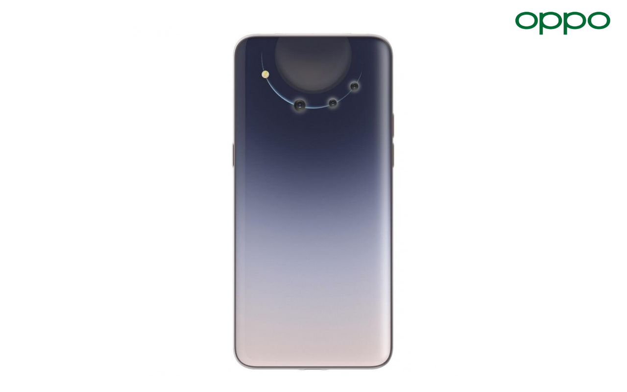 OPPO Find X2 з'явився на патентних зображеннях із незвичайною потрійною камерою