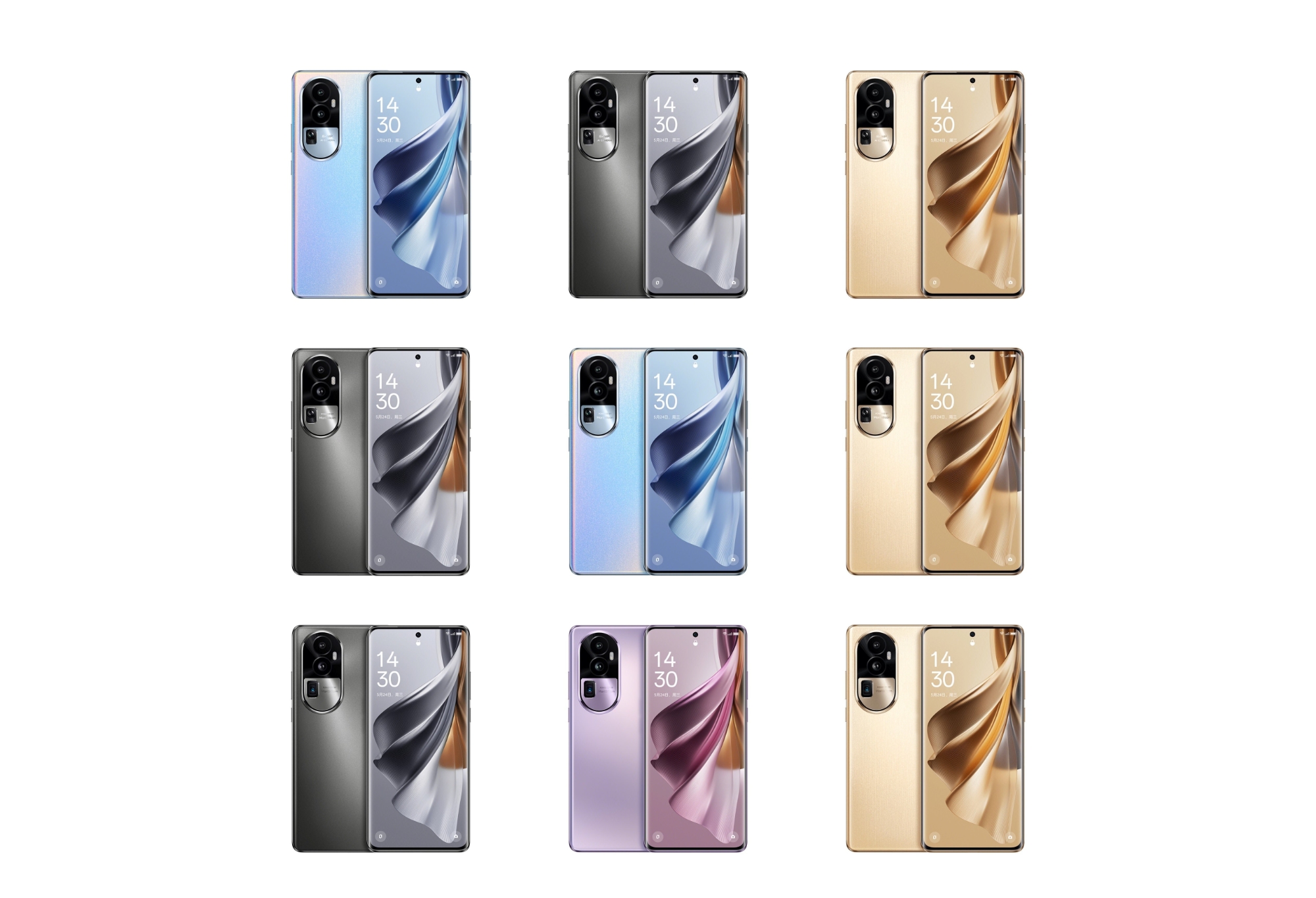 Des images de haute qualité du smartphone OPPO Reno 10 ont fait surface en ligne.