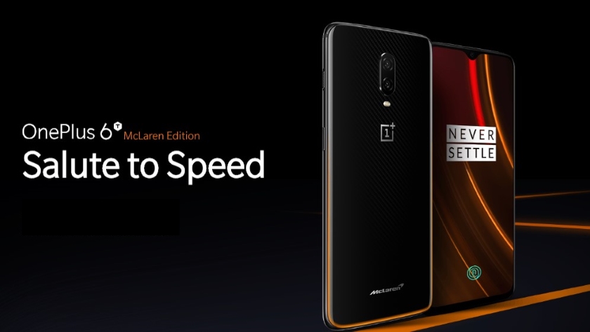 Представлен OnePlus 6T McLaren Edition с быстрой зарядкой Warp Charge 30, 10 ГБ ОЗУ и ценником $700