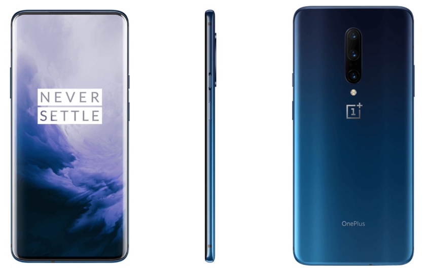 OnePlus 7 Pro появился на официальных рендерах в нескольких расцветках и с тройной камерой