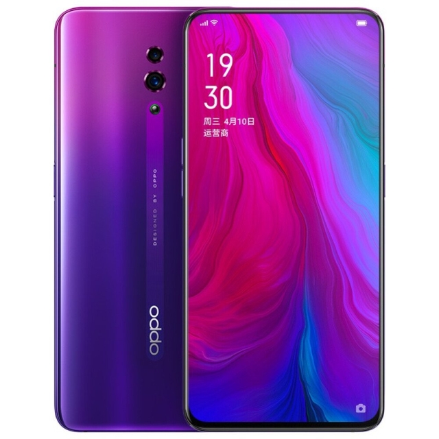 Пресс-рендеры Oppo Reno Lite: экран без отверстий и вырезов, двойная камера и градиентные расцветки