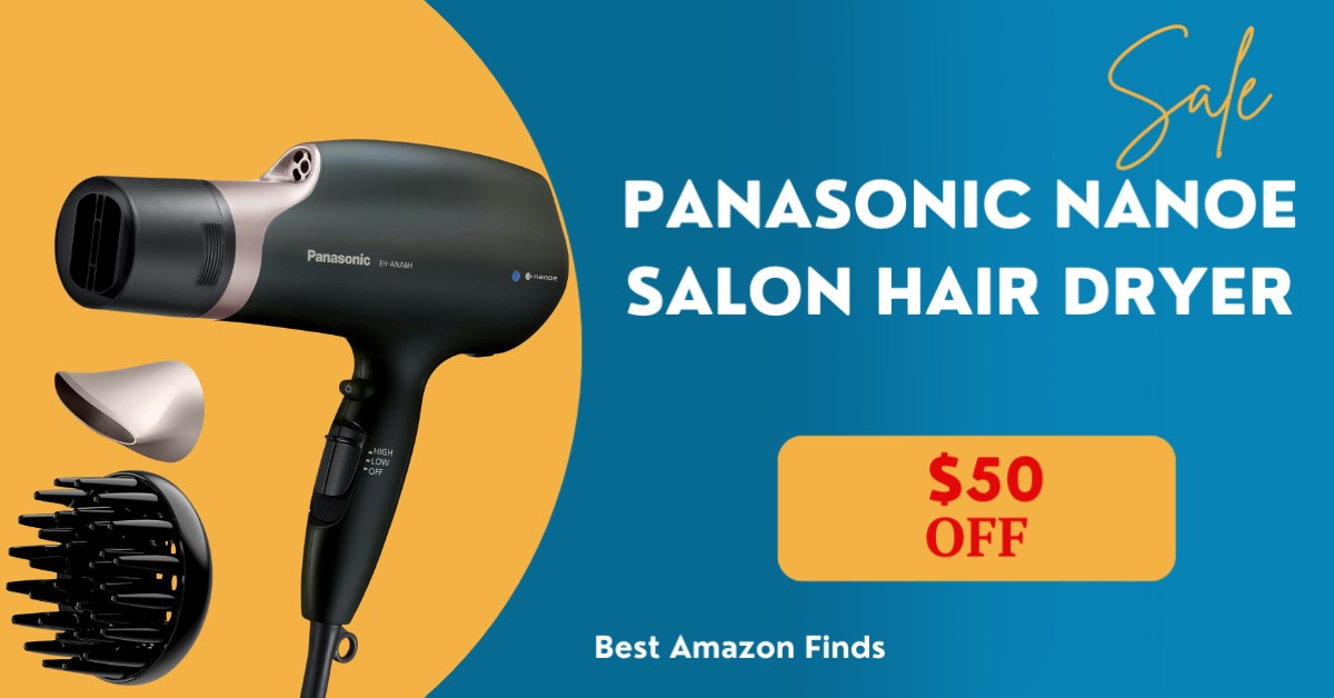 Panasonic Nanoe Salon Hair Dryer - Limited $50 OFF!
