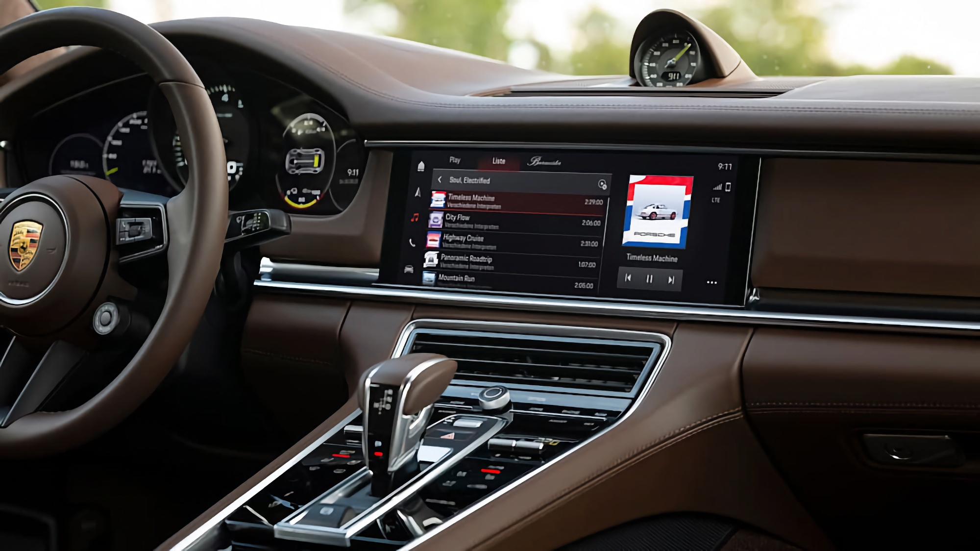 Les voitures Porsche pourraient intégrer des applications Google