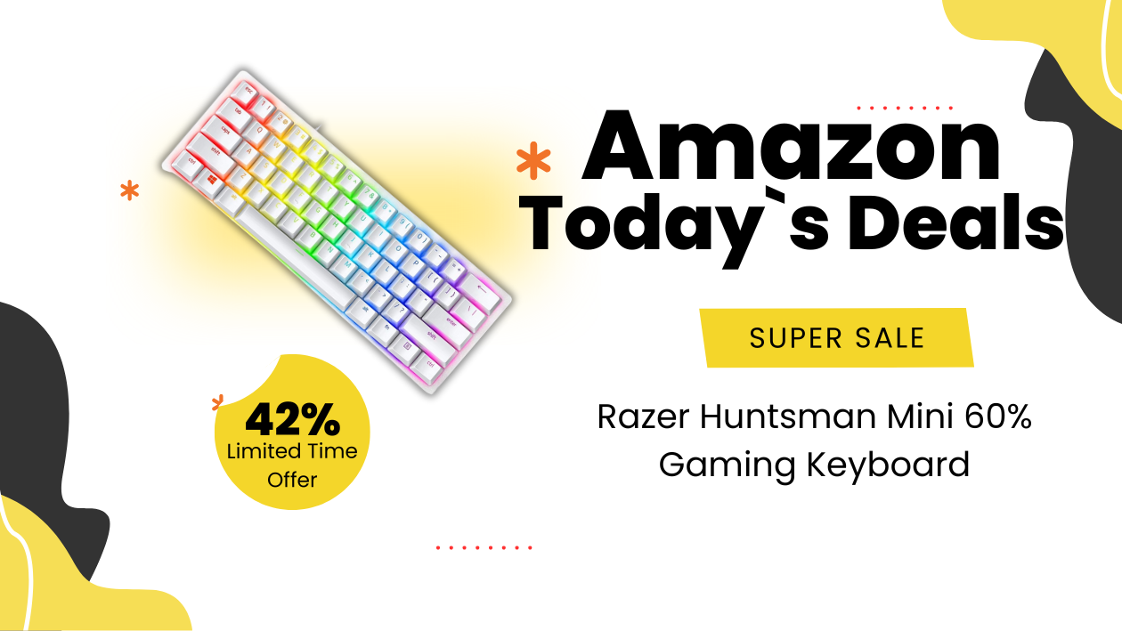 Razer Huntsman Keyboard Steals the Spotlight with Irresistible Discount!