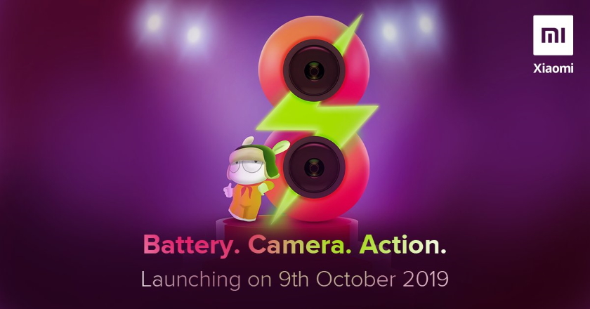 Бюджетник Redmi 8 с двойной камерой представят 9 октября
