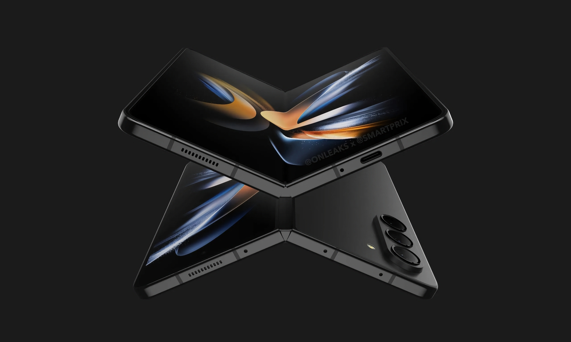 Deux écrans AMOLED, puce Snapdragon 8 Gen 2, protection IPX8 et appareil photo de 50 MP : Un initié révèle les détails du Samsung Galaxy Fold 5