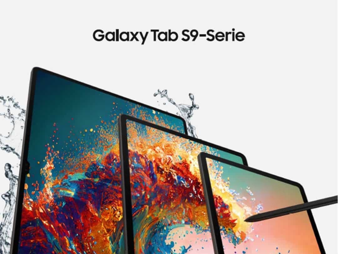 Les trois tablettes Samsung Galaxy Tab S9 dévoilées dans des rendus officiels : La Galaxy Tab S9 Ultra conservera une encoche