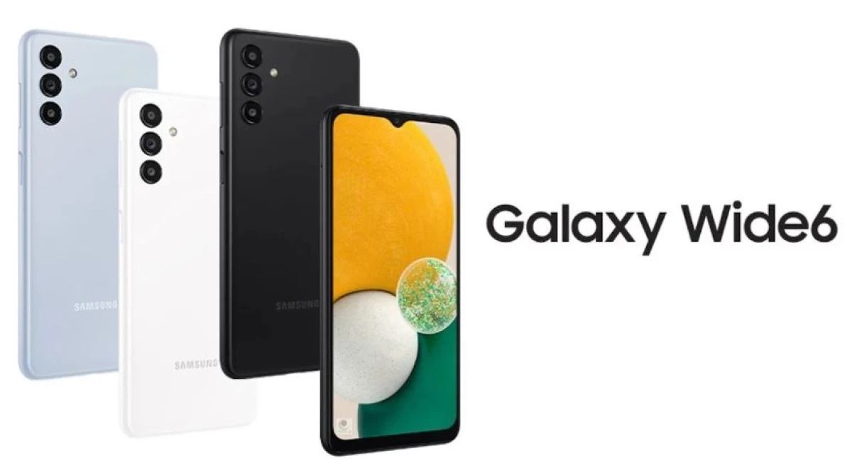 Samsung Galaxy Wide 6 : puce Dimensity 700 du modèle de l'année dernière, écran 90 Hz, 5G et appareil photo 50 MP pour 250 $.