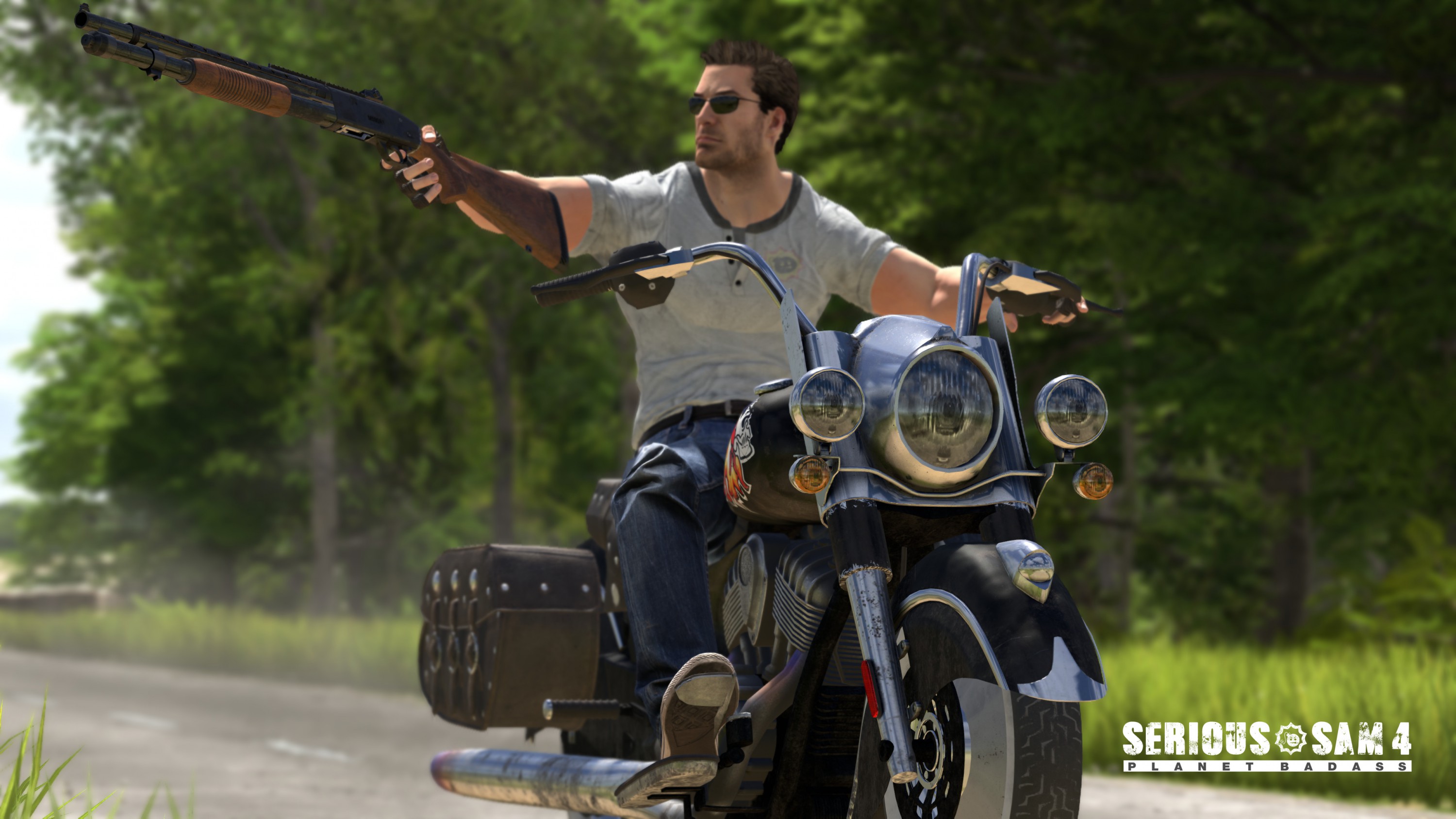 Новий геймплей Serious Sam 4: Planet Badass, що витік зі студії Croteam