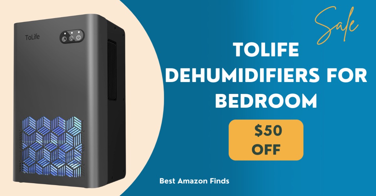 ToLife Dehumidifiers for Bedroom - NOW $50 Off!