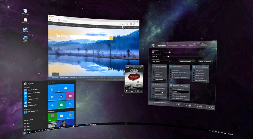 Виртуальный рабочий стол Windows: будущее без мониторов