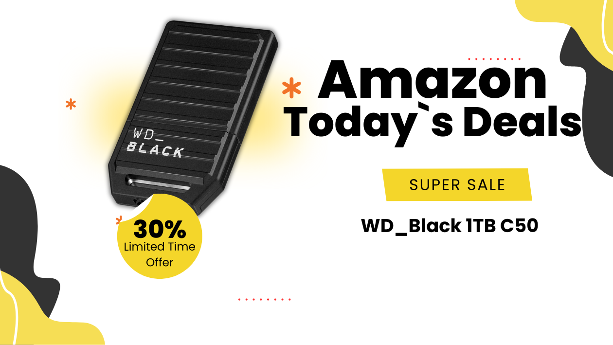 Upgrade with Class: WD_Black 1TB C50 Discount Offer!