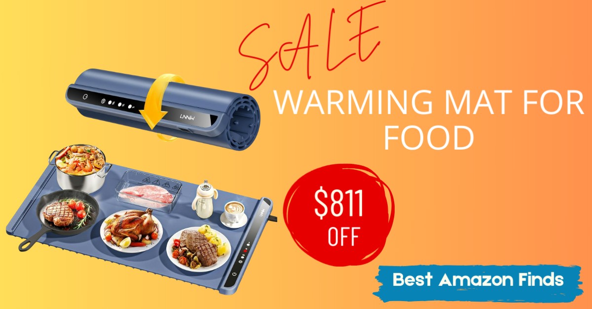 Warming Mat for Food - Buy NOW $811 OFF!