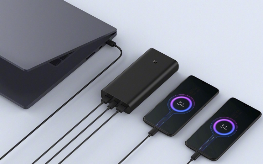 Xiaomi презентувала 50-ватний Mi Power Bank 3 з портом USB-C та цінником у $42