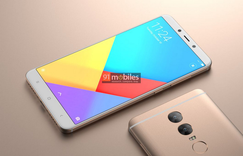 Рендеры Xiaomi Redmi Note 5 на основе слухов
