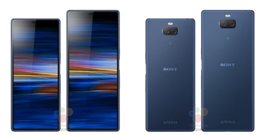 Рендери Sony Xperia XA3: як Xperia XA3 Ultra, тільки менший
