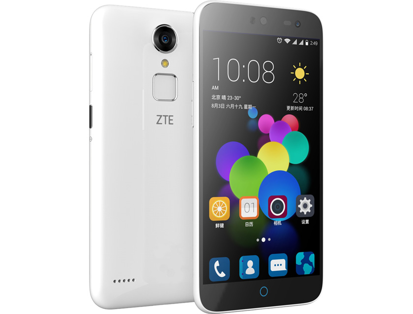 ZTE Blade A1: первый Android-смартфон со сканером отпечатка пальцев дешевле $100