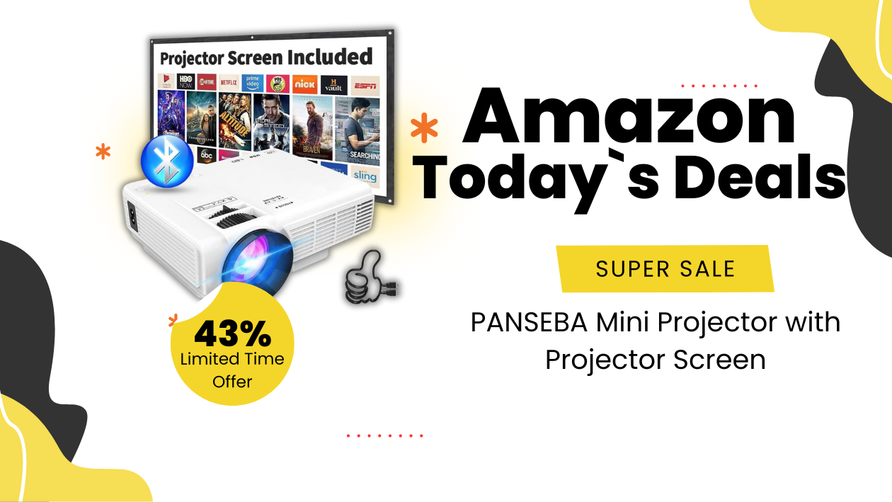 Unveiling the Future: Exclusive Deal on PANSEBA Mini Projector!