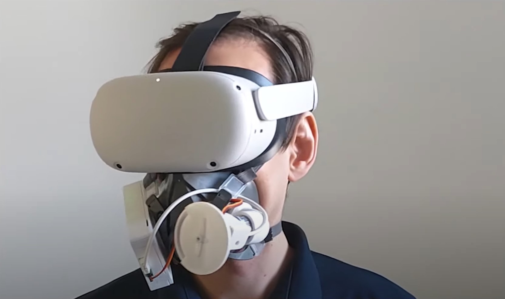Des chercheurs ont fabriqué un masque qui simule la suffocation en réalité virtuelle